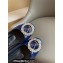 Louis Vuitton Heel 4.5cm LV Circle Madeleine Pumps Patent Blue