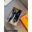 Louis Vuitton Heel 4.5cm LV Circle Madeleine Pumps Patent BlueLouis Vuitton Heel 4.5cm LV Circle Madeleine Pumps Patent Blue