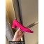 Louis Vuitton Heel 4.5cm LV Circle Madeleine Pumps Suede Framboise Pink