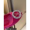 Louis Vuitton Heel 4.5cm LV Circle Madeleine Pumps Suede Framboise Pink
