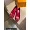 Louis Vuitton Heel 4.5cm LV Circle Madeleine Pumps Suede Framboise Pink