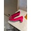 Louis Vuitton Heel 4.5cm LV Circle Madeleine Pumps Suede Framboise Pink