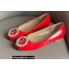 Louis Vuitton LV Circle Madeleine Ballerinas Patent Red