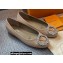 Louis Vuitton LV Circle Madeleine Ballerinas Patent Nude