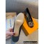 Louis Vuitton Heel 4.5cm Dauphine Madeleine Pumps Monogram Canvas Black