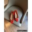 Louis Vuitton Heel 4.5cm Dauphine Madeleine Pumps Patent Red