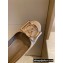 Louis Vuitton Heel 4.5cm Dauphine Madeleine Pumps Patent Nude