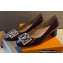 Louis Vuitton Heel 4.5cm Dauphine Madeleine Pumps Patent Burgundy