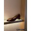Louis Vuitton Heel 4.5cm Dauphine Madeleine Pumps Patent Burgundy
