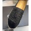 Chanel Braided Fabric and Lambskin Espadrilles G29762 Black 2022