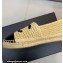 Chanel Braided Fabric and Lambskin Espadrilles G29762 Beige/Black 2022