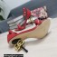 Dolce & Gabbana Heel 10.5cm Calfskin Sandals Red with DG Heel 2022