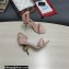 Dolce & Gabbana Heel 10.5cm Calfskin Sandals Nude Pink with DG Heel 2022