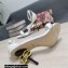 Dolce & Gabbana Heel 10.5cm Calfskin Sandals White with DG Heel 2022