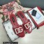 Dolce & Gabbana Calfskin Sliders Red with DG Logo 2022