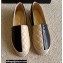 Chanel Patchwork Quilting Espadrilles Black/Beige 2022