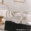 Chanel Chain Platform Sandals Patent White 2022