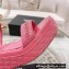 Chanel Chain Platform Sandals Patent Pink 2022