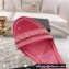Chanel Chain Platform Sandals Patent Pink 2022