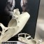 Dior Heel 1cm Rose Fantastique Slingback Flats White 2022