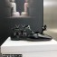 Dior Heel 1cm Rose Fantastique Slingback Flats Black 2022