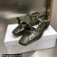 Dior Heel 1cm Rose Fantastique Slingback Flats Dark Green 2022