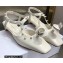 Dior Heel 3.5cm Rose Fantastique Slingback Pumps White 2022