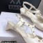 Dior Heel 3.5cm Rose Fantastique Slingback Pumps White 2022