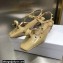 Dior Heel 3.5cm Rose Fantastique Slingback Pumps Nude 2022
