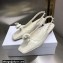 Dior Heel 1cm/3.5cm Rose Fantastique Slingback Flats/Pumps White 2022