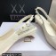 Dior Heel 1cm/3.5cm Rose Fantastique Slingback Flats/Pumps White 2022