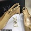 Dior Heel 1cm/3.5cm Rose Fantastique Slingback Flats/Pumps Nude 2022