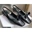 Dior Heel 1cm/3.5cm Rose Fantastique Slingback Flats/Pumps Black 2022
