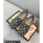 Louis Vuitton Monogram Denim Starboard Flat Espadrilles Gray 2022