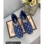 Louis Vuitton Monogram Denim Starboard Flat Espadrilles Navy Blue 2022