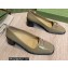 Gucci Heel 5.5cm Pumps Camel with Gold G 2022