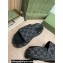 Gucci Platform GG Canvas Slide Sandals 623212 Black 2022