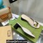 Gucci Heel 8.5cm Mules Pumps Satin White 2022