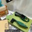 Gucci Heel 8.5cm Mules Pumps Satin Green 2022