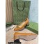 Gucci Heel 5.5cm Pumps Brown with Gold G 2022