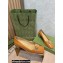 Gucci Heel 5.5cm Pumps Brown with Gold G 2022