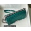 Chanel Medium LE BOY Handbag A67086 in Caviar Leather Green/Shine Silver