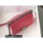 Chanel Small LE BOY Handbag A67085 in Caviar Leather Dark Pink/Shine Silver
