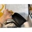 Chanel Medium LE BOY Handbag A67086 in Caviar Leather Black/Aged Gold