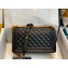 Chanel Medium LE BOY Handbag A67086 in Lambskin Black/Aged Gold