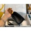 Chanel Medium LE BOY Handbag A67086 in Lambskin Black/Aged Gold