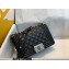 Chanel Small LE BOY Handbag A67085 in Lambskin Black/Aged Silver
