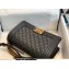 Chanel Medium LE BOY Handbag A67086 in Grained Caviar Leather Black/Aged Gold