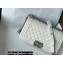 Chanel Medium LE BOY Handbag A67086 in Caviar Leather White/Shine Silver