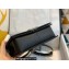 Chanel Medium LE BOY Handbag A67086 in Grained Caviar Leather Black/Aged Silver